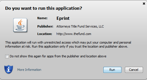 Do you want to run this application