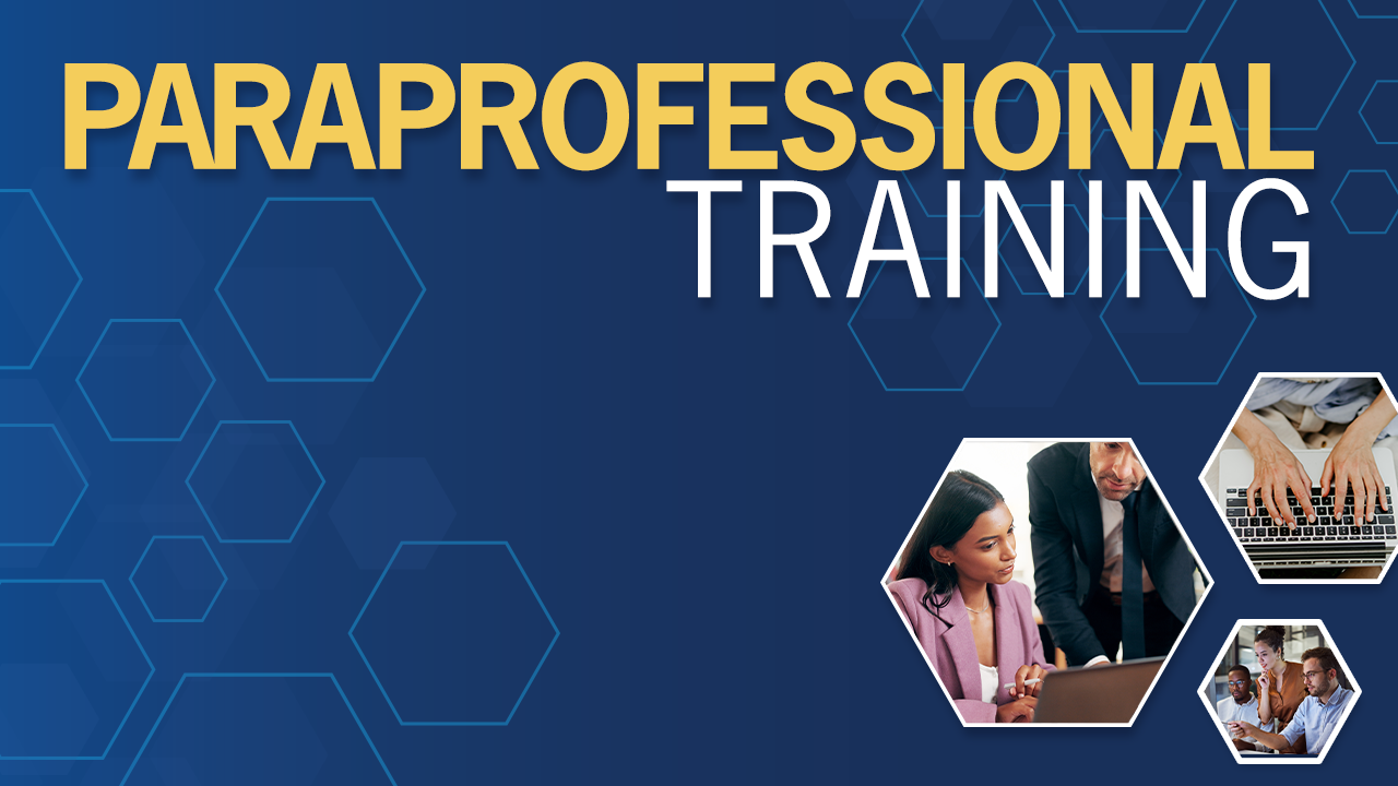 Paraprofessional Training | Accelerate the Learning Curve!