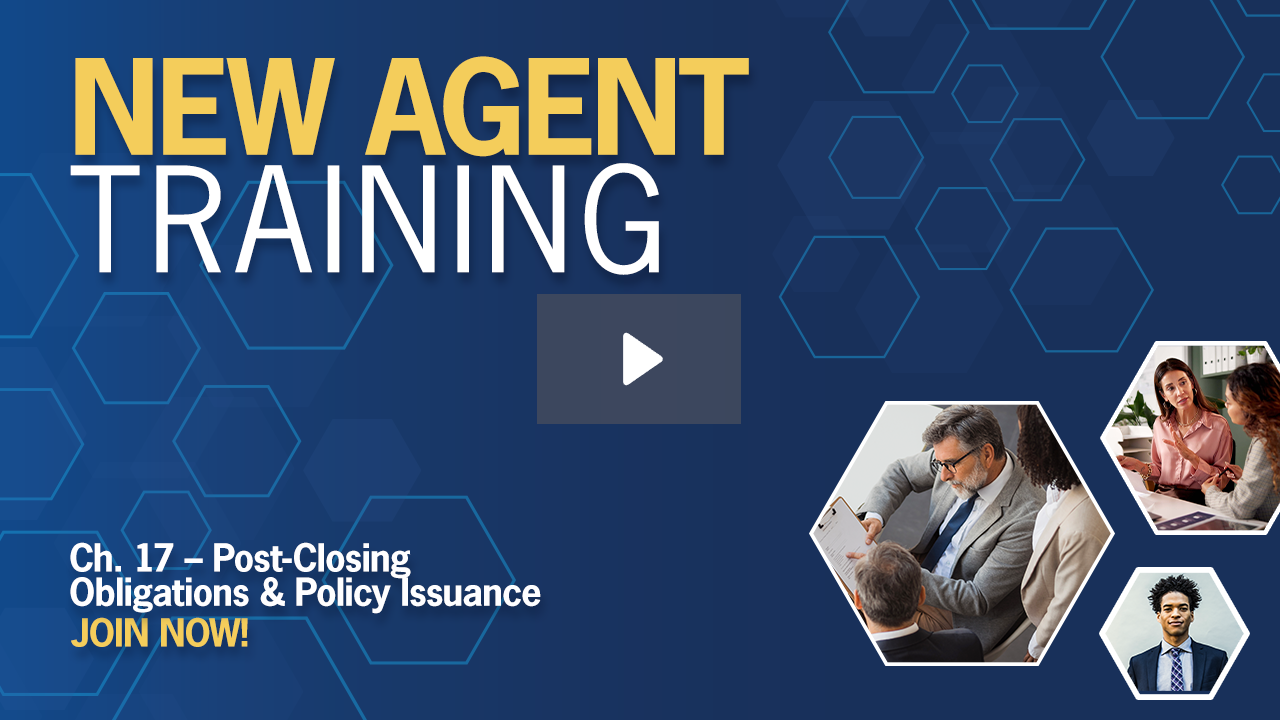 Post-Closing Obligations & Policy Issuance