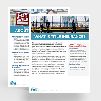 What is Title Insurance?