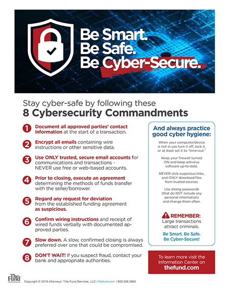 8 Cybersecurity Commandments (Download)