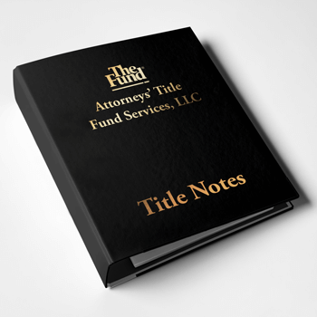 Fund Title Notes