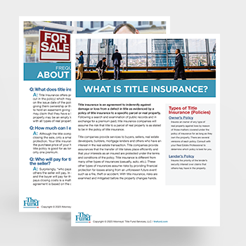 What is Title Insurance? (Download)