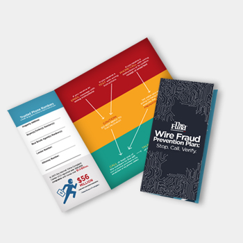 Wire Fraud Prevention Plan - Brochure
