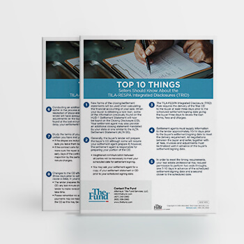 TRID Top 10 for Sellers (Download)